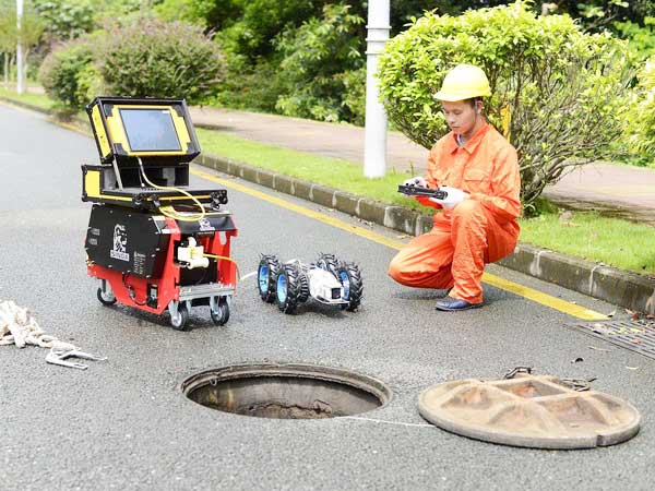 岷县管道机器人检测